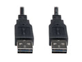 Eaton Tripp Lite UR020-006 Universal Reversible USB 2.0 Cable (Reversible A to Reversible A M/M), 6 ft. (1.83 m)