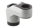 HAT Design Works STX-NM-124 Staxx Stackable Pole Mount Cup, Silver, Pole System Extension and Articulating Arms compatible