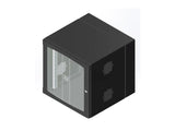Chatsworth 11900-E24 CUBE-iT Wall-Mount Cabinet; Gen 3; 24INH x 24INW x 24IND (610 mm x 610 mm x 610 mm); 12U; #12-24 Ta