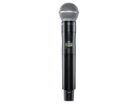Shure AD2TA/SM58=-G57 AD2 DIGITAL WIRELESS HANDHELD TRANSMITTER - AD HH 470-616 MHz TAA- with SM58 Cardioid Dynamic Vocal Wireless Microphone Capsule