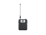 Shure ADX1TA=-G57 ADX1, like all ADX transmitters, sets the stage for exceptional performance, with wide tuning up to 184 MHz, interference protection