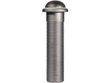 Shure MX395AL/C-LED-TA Cardioid Button Mic, Aluminum W/ LED TAA