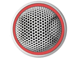 Shure MX395W/BI-LED-TA BI-DIRECT Button Mic, White W/ LED TAA