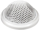 Shure MX395W/BI-TA Bidirectional Button Mic, White TAA