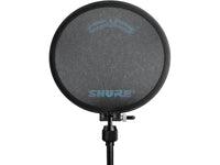 Shure PS-6-TA POP FILTER (POPPER STOPPER) TAA, Windscreen attenuates unwanted breath noise and plosives and can be clamped to most stands