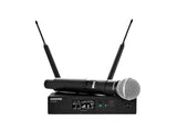 Shure QLXD2TA/SM58=-H50 QLXD2 WIRELESS HH W/SM58 HEAD TAA - 24-Bit digital audio quality;Incredibly efficient RF spectrum usage