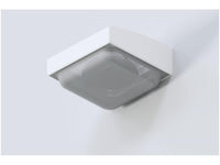 Oberon 1007-LTDOME Locking Right-Angle Wall Mount with Low Profile Translucent Plastic Dome