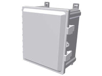Oberon 1026-181610-00 18IN (457 mm) NEMA 4X Plastic Wi-Fi Access Point Enclosure with Hinged Opaque Door