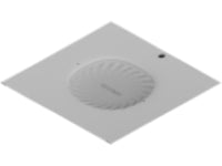 Oberon 1047-ASAV1500-T Locking Suspended Ceiling Tile Access Point Enclosure, 3INH x 18.5INW x 18.5IND (76 mm x 470 mm x 470 mm) Back Box, Airspan AirVelocity 1500 Door