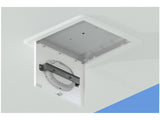 Oberon 38-1075-MTDOME Retrofit Door for Model 1075 Ceiling Enclosures, Clear Translucent Plastic Dome