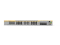 Allied Telesis AT-X250-28XTM-10 10 Gigabit Layer 3 Lite Stackable Switch, 24x 100M/1/2.5/5/10G, 4x SFP+ ports, US Power Cord.