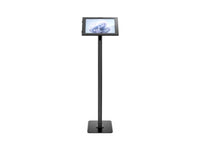 Compulocks 150B510APXB Surface GO 1-4 Gen, Apex Enclosure Swift Floor Stand - Black
