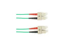 Black Box FOLZHSM-003M-SCSC-GN SM FO Patch Cable Duplx, Lszh, GN, SCSC