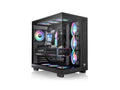 Thermaltake CA-11E-00M1WN-00 View 380 XL TG ARGB Mid Tower Chassis - Black