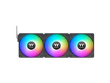 Thermaltake CL-F193-PL14SW-A CT140 EX Reverse ARGB Sync PC Cooling Fan (3-Fan Pack) - Black