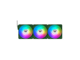 Thermaltake CL-F230-PL14RG-A CT140 EX Reverse ARGB Sync PC Cooling Fan (3-Fan Pack) - Racing Green