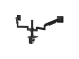 Humanscale X221ETBC M/Flex M2.1 Dual Monitor Arm, 8/Dynamic Links, 12 Post, 100x100mm VESA