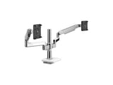 Humanscale X221ETW5 M/Flex M2.1 Dual Monitor Arm, 8/Dynamic Links, 12 Post, 100x100mm VESA