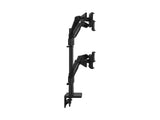 Humanscale X242DSBC M/Flex M2.1 Quad Monitor Arm, Stacked (Two Over Two), Dynamic Links with Slider, 24 Post, 100x100mm