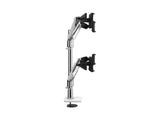 Humanscale X242DSWB M/Flex M2.1 Quad Monitor Arm, Stacked (Two Over Two), Dynamic Links with Slider, 24 Post, 100x100mm