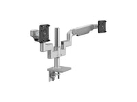 Humanscale X821CTSC M/Flex M8.1 Dual Monitor Arm, 4/Dynamic Links, 12 Post, 100x100mm VESA