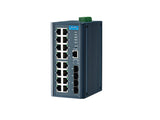 B+B SmartWorx EKI-7720G-4FI-BU 16G Managed Ethernet Switch