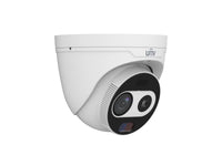 Uniview TIC3612SA-F7-4F6AC-I1 Dual DUAL-SPECTRUM Thermal Network Turret Camera THERMAL:256192(7MM) Optical: 4MP(6MM)