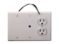 Chauvet CQ-1 Mounts in a two + one gang space in a wall, ceiling or enclosure. Two gang required for hardware. One gang