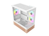 Thermaltake CA-1Z4-00M6WN-WS View 170 WS ARGB Micro Chassis - Snow