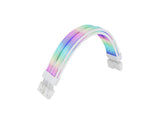 Thermaltake AC-082-CN6NAN-A1 The Tt Mod 8 pin ARGB Cable features a transparent LED tube
