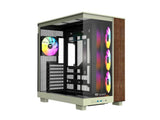 Thermaltake CA-11E-00MEWN-WS View 380 XL WS ARGB Mid Tower Chassis - Matcha Green