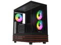 Thermaltake CA-1Y7-00M1WN-WS View 270 WS ARGB Mid Tower Case - Black