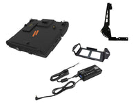 Getac V120 - HAVIS, PKG-DS-GTC-1602-BW, Vehicle Dock, with standard port replication, with screen support (include 120w bare wire vehicle adapter) (5433GB820103)