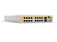 Allied Telesis AT-X250-18XTM-10 10 Gigabit Layer 3 Lite Stackable Switch, 16x 100M/1/2.5/5/10G, 2x SFP+ ports, US Power Cord.