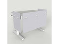 Heckler H909-4U-FOG Standard Modesty Panel Set for Heckler Lectern 4U - PET - Polyethylene Terephthalate Material - Reduces background noise - Tool-free installation - 1 Year Warranty - Fog