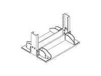 Chatsworth 11592-701 Rack Seismic Gusset Kit; Black