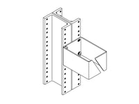 Chatsworth 12228-101 Double-Wide Cable Ring; 2.8INW x 2.3INH x 4IND; Gray