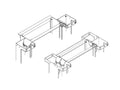 Chatsworth 12394-101 Rack Radius Drop; Gray; For Double-Sided VCS