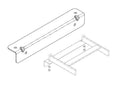 Chatsworth 11421-730 Wall Angle Support Kit Black