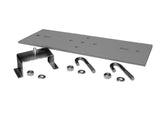 Chatsworth 13730-124 Rack-to-Runway Mounting Plate Using Hat-Shaped Bracket; Gray; 20 to 24INW