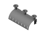 Chatsworth 14305-100 Tool-less Stringer Radius Drop, Large; 10.5IN W (268 mm), Gray