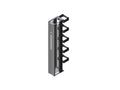 Chatsworth 32573-700 Cable Ring Kit for 6INW (150 mm) Motive Single-Sided Vertical Cable Manager; Black with Black Gates