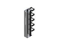 Chatsworth 32573-700 Cable Ring Kit for 6INW (150 mm) Motive Single-Sided Vertical Cable Manager; Black with Black Gates