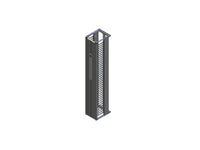 Chatsworth 32614-701 Motive Single-Sided Vertical Cable Manager; 72INH (1829 mm) x 15INW (380 mm) x 15.5IND (394 mm); Bl