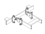 Chatsworth 16488-001 Junction Swivel Splice Kit; Gold