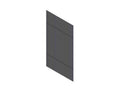 Chatsworth 33005-002 Polycarbonate Panel, 48 in x 96 in, Ten Pack, Clear