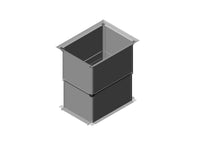 Chatsworth 39873-E05 Vertical Exhaust Duct For ZetaFrame Cabinet; For 27.6INW (700 mm) x 41.3IND (1050 mm) - 47.2IND (12