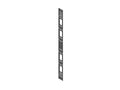 Chatsworth 38638-703 Full Height Dual PDU Bracket for ZetaFrame Cabinet; for 45U Cabinet; 2.2INW (56 mm) PDU; Black