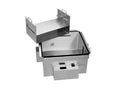 Chatsworth A1411-RF-HR Raised Floor Enclosure for Active Components; 24INW x INH x 12.5IND; Clear