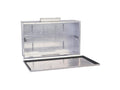 Chatsworth BCE-48-N Basic Consolidation Point for Single Patch Panel; 14.75INW x INH x 6.5IND; Clear